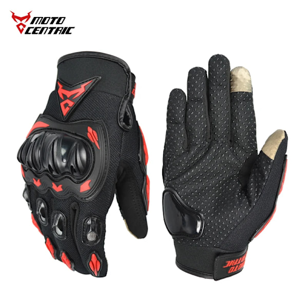 Motocentric Motorcykelhandskar Sommar Touch Screen Racinghandskar Utomhussport Skydd Åka Cross Dirt Bike Guantes Moto Green XXL