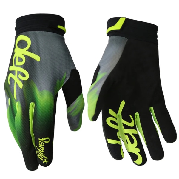 2020 Full Fingers RACING-handskar Motocross AM Bike Gloves MTB Mountain Bike Moto Motorcykel DH Cykelcykelhandskar Black XL