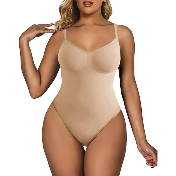 Fajas Colombianas Bodysuit för kvinnor Magkontroll Shapewear Seamless Sculpting String Body Shaper Trosor Butt Lifter Bantning Black panties XXL