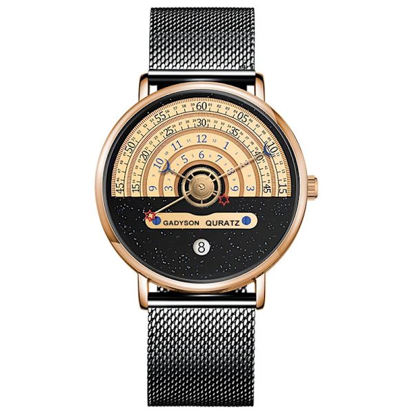 Herr ovanlig kreativitet Mode Lyxklockor 2022 Casual Vattentät watch för män Quartz Armbandsur Relogio Masculino Rose