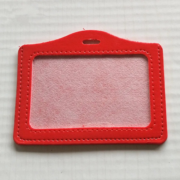 eTya Tecknad Söt Silikon kreditkortshållare Kvinnor Män Barn Student Utdragbar Badge Rulle ID Namn Bus Card Badge Hållare Red(.2595)