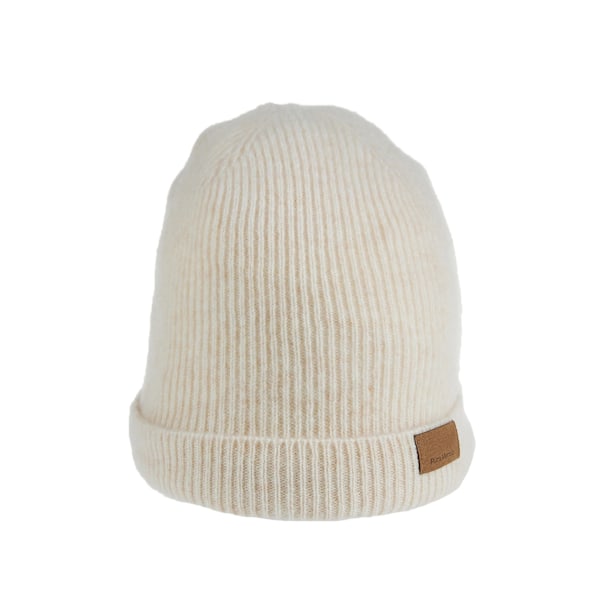 Longming Herr & Dam Mössa Stickad Beanie Skidmössa Vinter Varm Lyxig Trendig Stickad Mössa Höst Streetwear Red One Size