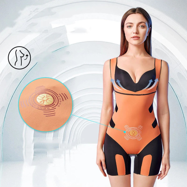 Kvinnor Waist trainer Kvinnlig Bantning Kroppsformare Butt Lifter Underkläder Shapewear Bröstförstärkande Korrigerande Underkläder Korsett skin M