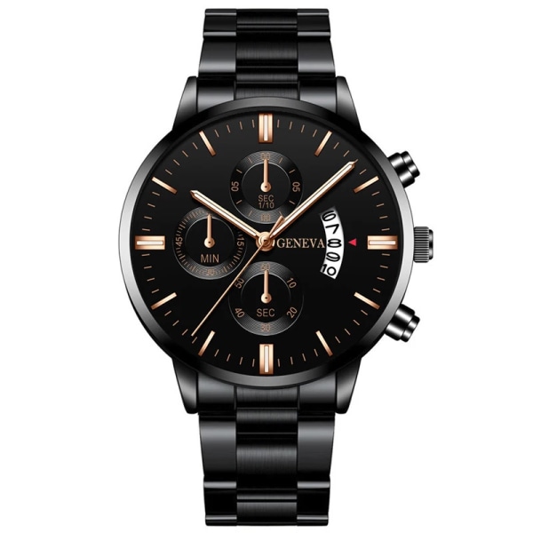 reloj hombre Mode Män Klocka i rostfritt stål Watch Kvarts Watch Business Klockor Man Klocka relogio masculino Style 4
