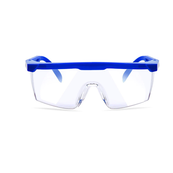 Glasögon Skyddande Vind- och Dammtät Laserglasögon Anti- Säkerhet Klar Anti-impact Factory Lab Utomhus Arbetsglasögon cykling Blue