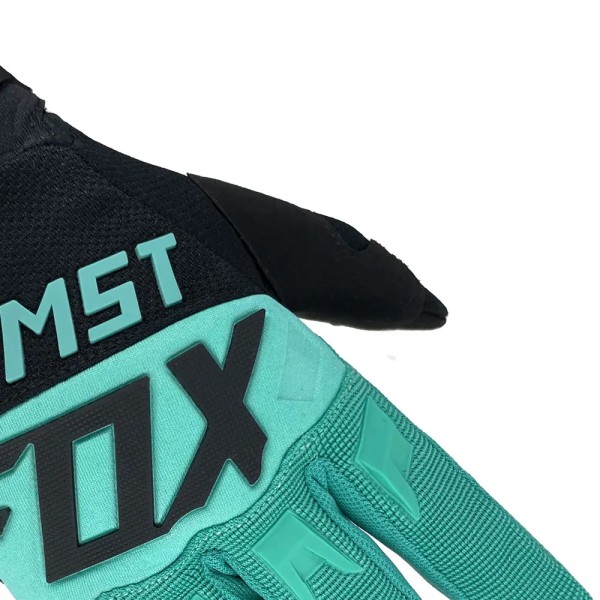 Almst Fox Cykelhandskar MX ATV BMX Rider Cykelhandskar Utomhuscamping Vandring Ridning MTB Motorcykelhandskar Motocrossgarantier 05-Blue Blue L