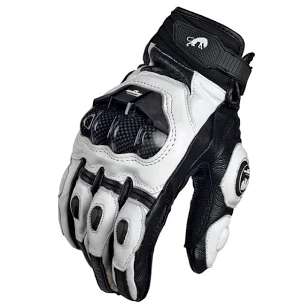 Furygan Afs 6 Motorcykelhandskar Kolfiber Läderhandskar Offroad Motorcykel Racing Korta Handskar Skyddshandskar för Körning black M