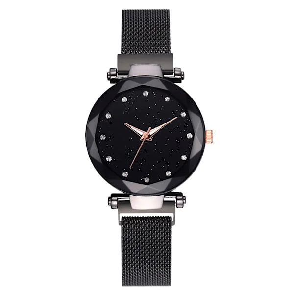 WOKAI Dam Magnetic Luxury Dam Klockor Mode casual Diamond Kvinnlig Quartz Armbandsur Relogio Feminino Zegarek Damski 12 Di(.159)