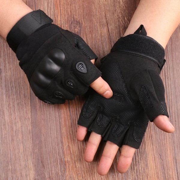 1 par Gravity Sensing Cyling-handskar Blinkers Halvfingerhandskar Automatiskt varningsljus Smart Steering Halvfingerhandskar Half finger(.975) L(.975)