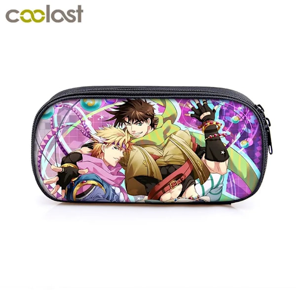 Anime Jojo Bizarre Adventure / Killer Queen Kosmetikfodral Pennhållare Pojkar Flickor Stationär väska Skolmaterial Case dqbbjojo32