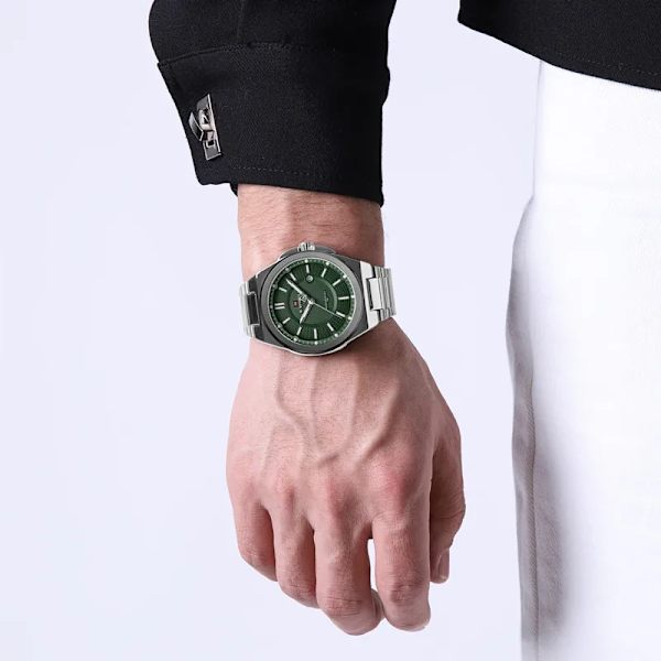 NAVIFORCE 2023 Quartz Watches Herr Lyxmärke Vattentät Sport Rostfritt Stål Lysande Man Armbandsur Relogio Masculino SBE-BOX