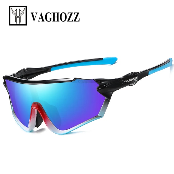 VAGHOZZ Ny design stil Cykelglasögon Utomhussolglasögon Män Kvinnor Sportglasögon UV400 MTB Cykel Cykel Photochromic Goggles DP4