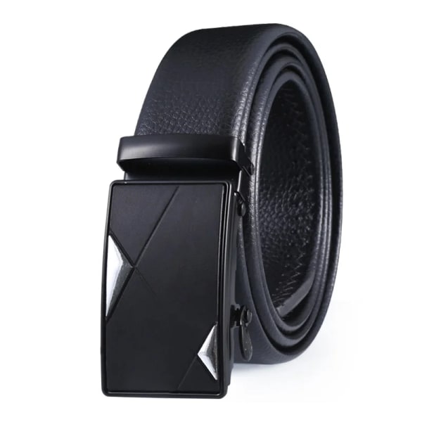 Z0012 Extra långt manbälte 150 cm PU-rem järnspänne Flera stilar Hommes Ceinture alloy(.331) 130cm(.331)