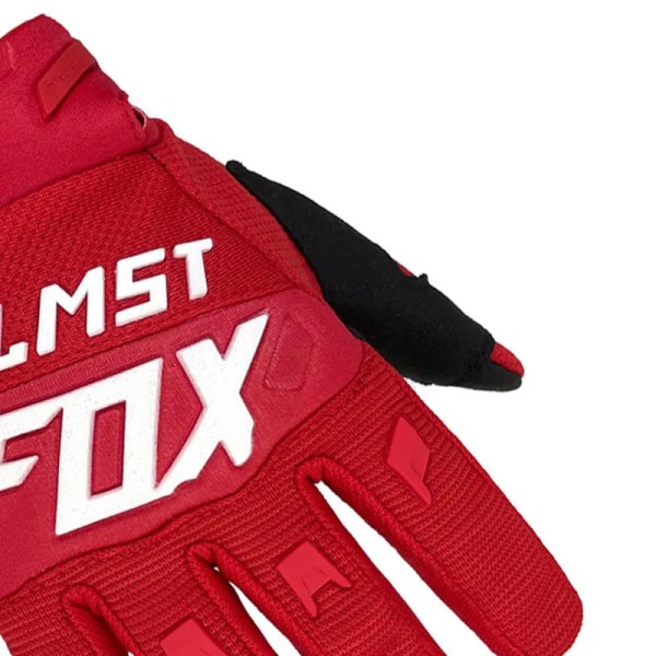 Almst Fox MX Defend Full Finger Ridning Cykelhandskar Cykling Motocross Guantes för barn BMX MTB Mountain Bike Barnhandskar Orange Black XS