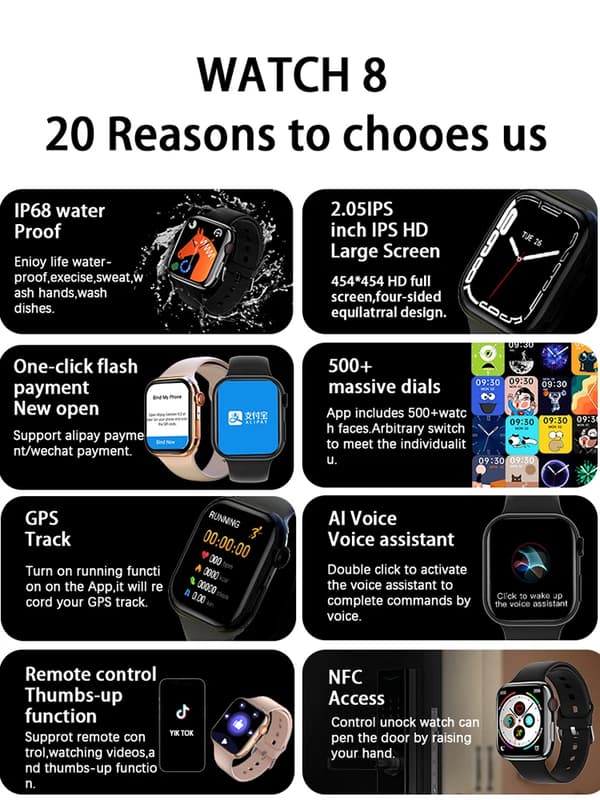 amoled 2.05 \" Black mesh