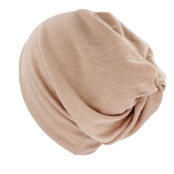 Två-i-ett-mössor Skullies Beanies Herrar Kvinnor Lös Sittande Mjuk Höst Vår Kemoterapi Varma Hattar Dam Tunn Flick Scarf Förlust Alopecia Feminino Ht227 Army Green For 54-58 cm