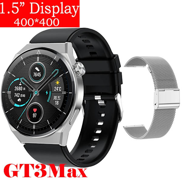 för Huawei Watch GT3 Smart Watch Herr Android Bluetooth Call IP68 Vattentät Blodtryck Fitness Tracker Smartwatch Dam Si Si-Si Me smart watch