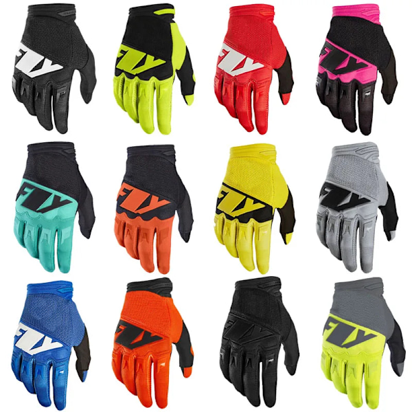 Cyklinghandskar Atv Bmx Rider Cykelhandskar Utomhus Camping Vandring Ridning Mtb Motorcykelhandskar Motocross Cykelhandskar Herr Red---Black--Word L