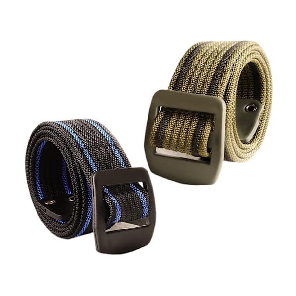 3,8 cm nylon herrbälte Nytt utomhus andningsbart vävt canvasbälte taktiskt pendlare för män Casual midjeband Plast Day Spänne Bälte ka qi 110cm