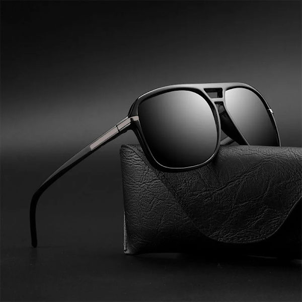 Polariserade solglasögon män Nytt mode ögonskydd solglasögon Unisex körglasögon oculos de sol solglasögon för män lyx Silver As shows