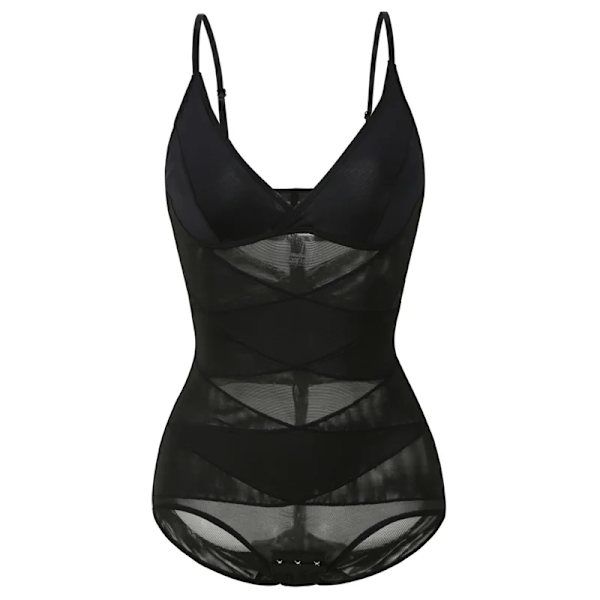 CXZD Body Shapewear Kvinnor Shapewear Magformare Höftlyftskorsett Lår Smalare Waist trainer Reduktiv Slimming Underkläder Black M