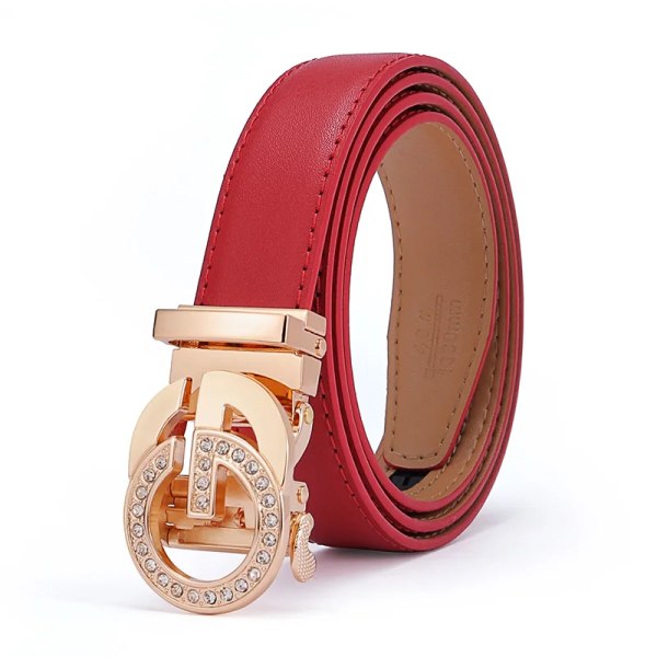 BISONDENIM 2022 New Fashion Classic äkta kohudsläderbälten för kvinna Lyxigt designermärke Bälte Automatiskt spänne Automatic buckle237 one size