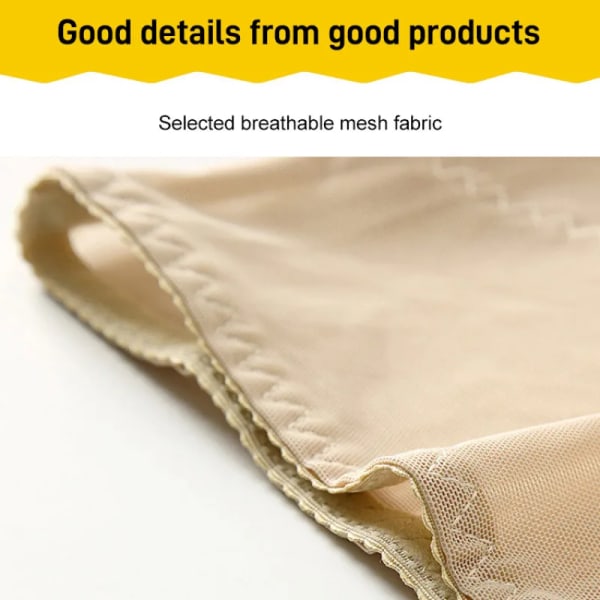 【En sekunds kroppsskulptering】 Cross Mesh gördel för midjeformning kvinnors shapewear starkt formade cross mesh gazebälte 1/2st Black Chip model L55-62kg