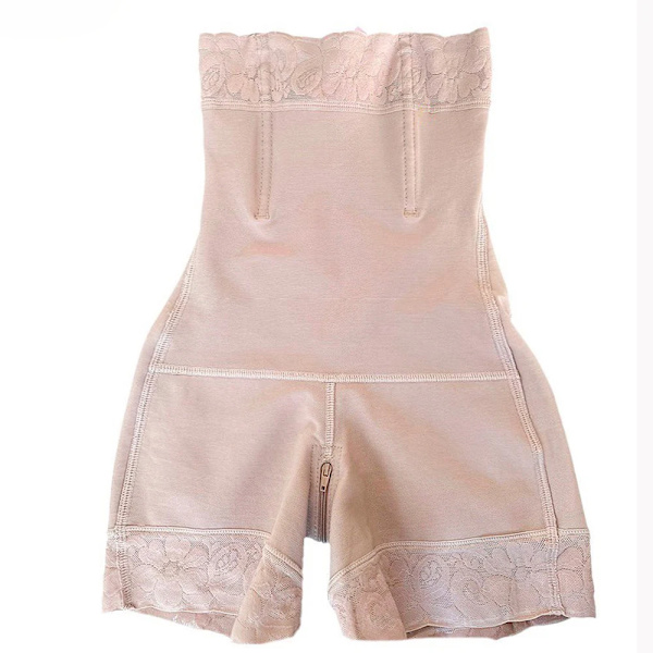 Slimming Butt Lifter Control Trosa Underkläder Shorts Slimming Body Shaper Shapewear Fajas Colombianas Beige XS