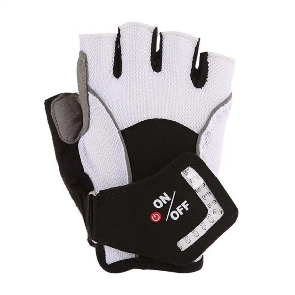 1 par Gravity Sensing Cyling-handskar Blinkers Halvfingerhandskar Automatiskt varningsljus Smart Steering Halvfingerhandskar Half finger(.978) M(.978)