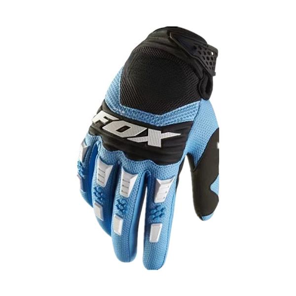 Aykw Fox Gloves Motocross MX BMX Dirt Bike Racing Guantes Dirtpaw Racing Off-road ATV UTV Enduro Moto Cross Blue Luvas Herr Type 2 XL