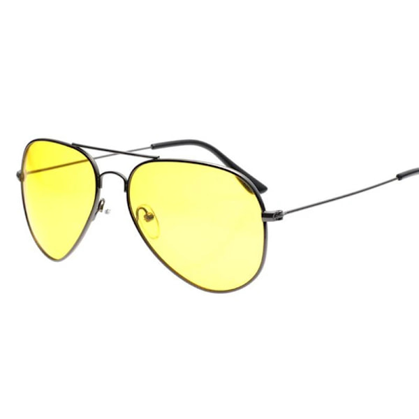 Varumärke Design Klassiska Aviation Solglasögon Dam Spegelkörning Retro Båge Polit Solglasögon Man UV400 Gafas De Sol För Män Gun Yellow