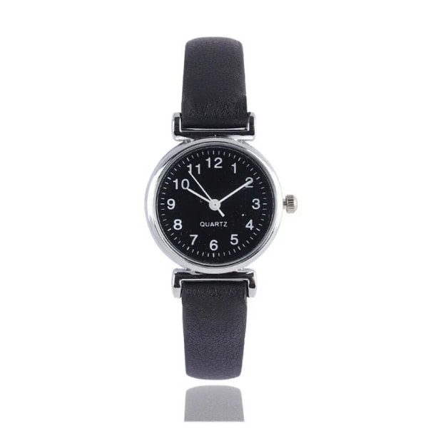 Watch Casual Retro Enkelt mode Digitala Damarmbandsur Small Dial Dress Electronics Watches black
