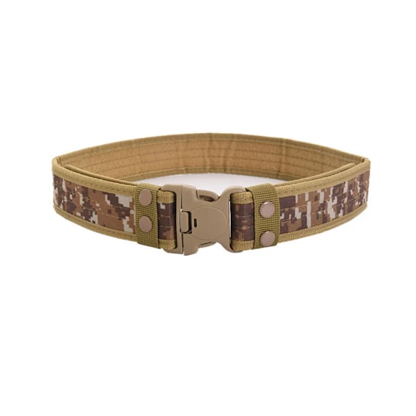 Army Style Stridsbälten Snabbkoppling Taktiskt bälte Mode Män Militär Canvas Midjeband Utomhus Jakt Vandringsredskap 8 färger Khaki Ma 45to47inch