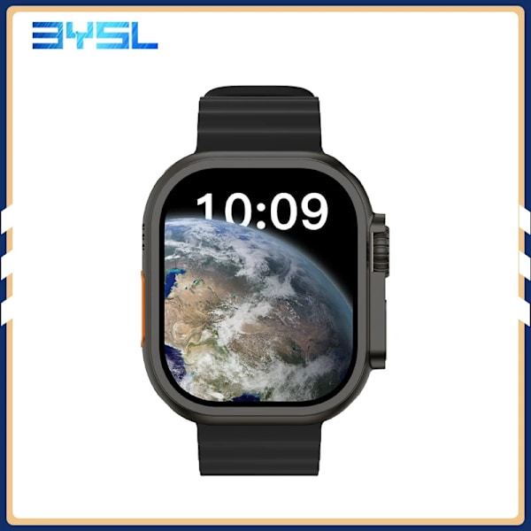 BYSL Ultra Smart Watch Series 8 Answer Call 1:1 49mm IP09 Ultra Smartwatch Sport Trådlös Laddning Herr Dam PK KD99 S8 W69 black IP08 ULTRA