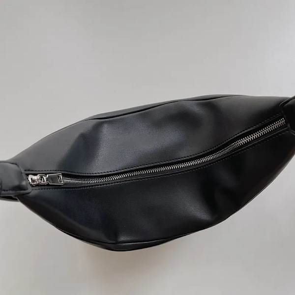 Dragkedja Damväska Koreansk Designer Middle Hobos Damhandväskor Högkvalitativt PU-läder Damaxel Crossbody-väska Helförsäljning Apricot 38cm(L)x4(W)x20(H)
