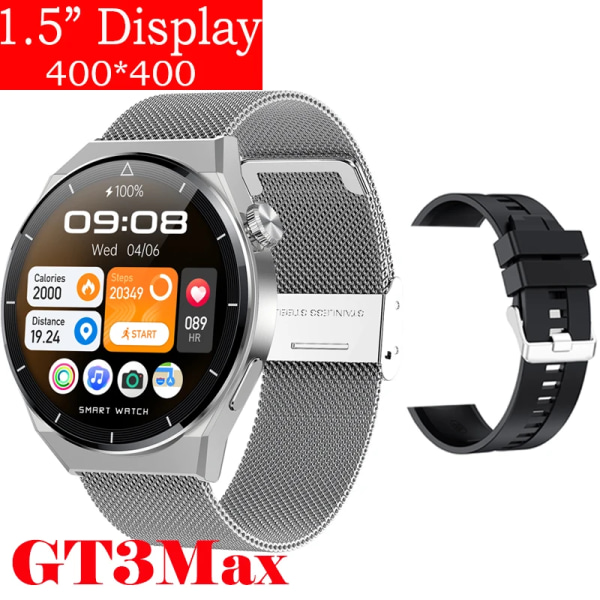 för Huawei Watch GT3 Smart Watch Herr Android Bluetooth Call IP68 Vattentät Blodtryck Fitness Tracker Smartwatch Dam Si Me-Bl Si smartwatch
