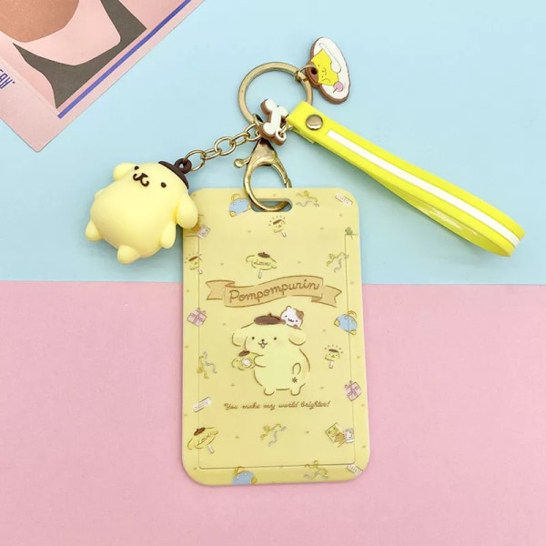 1 set SÖT Anime Kortfodral Kort Nyckel Lanyard Cosplay Badge ID-kort Hållare Halsband Nyckelringar MLD-D