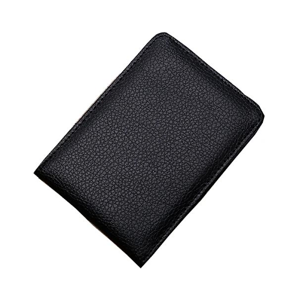 2020 Läder Körkortshållare Cover för bilkörningsdokument Unisex visitkortshållare Pass Certifikatmapp PU-plånbok White