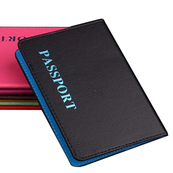 1 ST resepasshållare cover på case för kvinnors män Adventure porta passaporte passport passport Red
