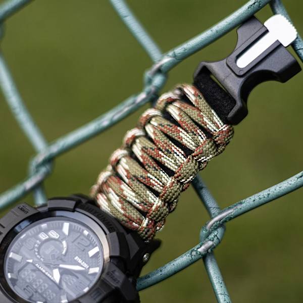 SHIYUNME Brand Camouflage Military Digital Quartz Watch Herr Vattentät utomhussportklockor Herr Relogio Masculino Khaki with box