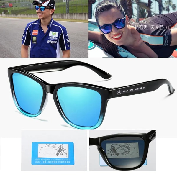 2021 retro polariserade sport fyrkantiga solglasögon unisex märke designer mode solglasögon UV400 lyx 717c7 no box