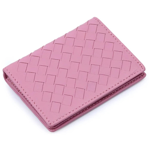 Lyxig handgjord mjuk fårskinn Stickkortplånböcker 100 % äkta läder Hot Brand Visitkortshållare Unisex case PK