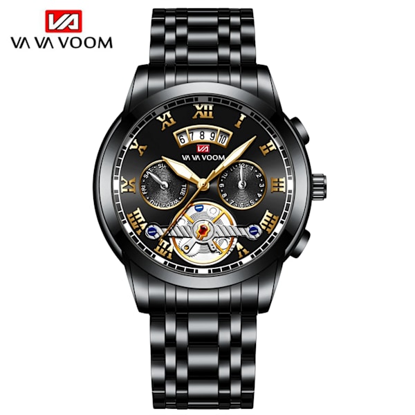 2023 Nytt VA VA VOOM toppmärke Relogio Masculino Herr Luxury Luminous Armbandsur Imitera Quartz Watch för män 2453-JHH