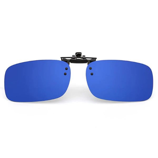 Män Kvinnor Bilförarglasögon Anti-UVA UVB polariserade solglasögon Körning Night Vision Lens Clip On Solglasögon Interiörtillbehör A4