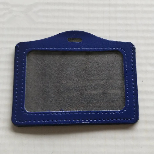 eTya Tecknad Söt Silikon kreditkortshållare Kvinnor Män Barn Student Utdragbar Badge Rulle ID Namn Bus Card Badge Hållare Dark Blue