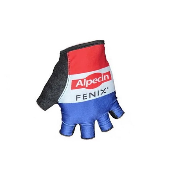 INEOS QUICK STEP NIPPO Team One Pair Half Finger Cykelhandskar MTB Road Mountain Bike Bicycle Gel Handskar alpecin fenix M