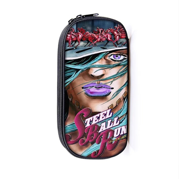 Anime Jojo Bizarre Adventure / Killer Queen Kosmetikfodral Pennhållare Pojkar Flickor Stationär väska Skolmaterial Case dqbbjojo08