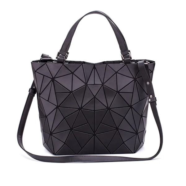 Bao-väskor för kvinnor Lyxiga hink Designer Mode Messenger Crossbody-väska Dam Geometriska axelhandväskor Tygväska Handväska black