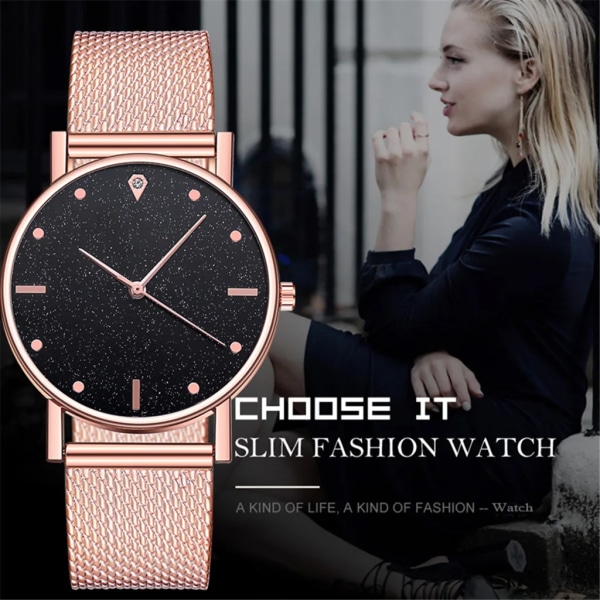 Watch Minimalistisk kalender Watch Casual Damklocka Watch Analog watch Watch Femme H