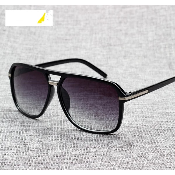 Nya TF stora rektangulära solglasögon herr 2021 uv400 högkvalitativ mada strandglasögon överdimensionerade coola oculos de sol masculino black-black